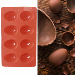 silikónová forma na čokoládové vajíčka